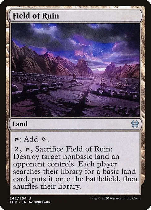 Field of Ruin · Theros Beyond Death 242/358