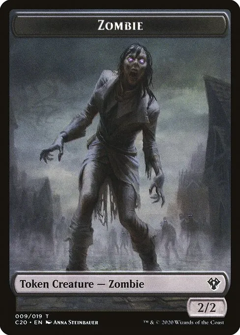 Zombie · Commander 2020 Tokens 9/20