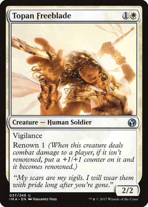 Topan Freeblade · Iconic Masters 37/249