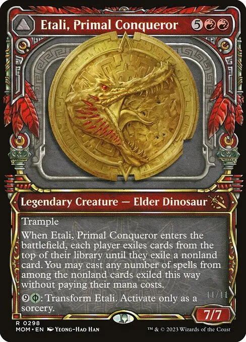 Etali, Primal Conqueror // Etali, Primal Sickness · March of the Machine 298/387