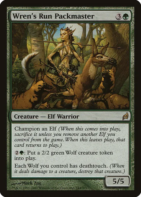 Wren's Run Packmaster · Lorwyn 244/301