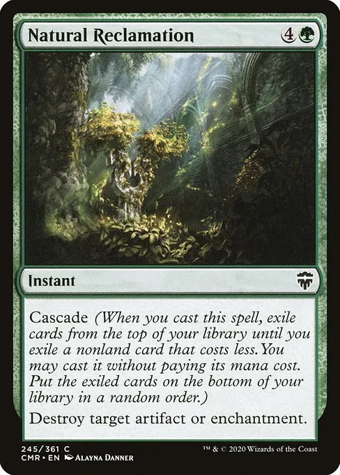 Natural Reclamation · Commander Legends 245/718