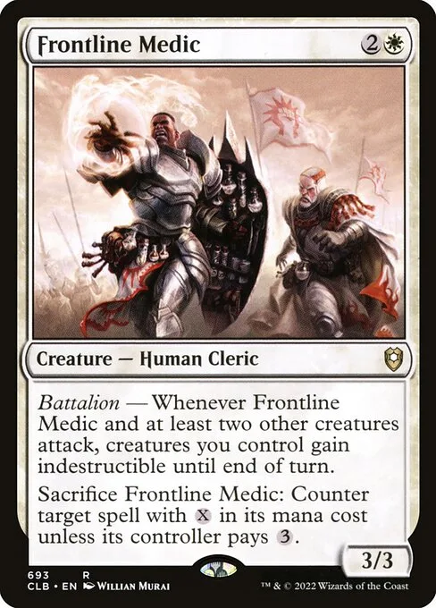 Frontline Medic · Commander Legends: Battle for Baldur's Gate 693/936