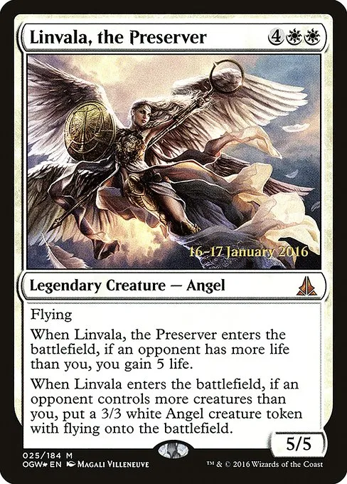 Linvala, the Preserver · Oath of the Gatewatch Promos 25s/65