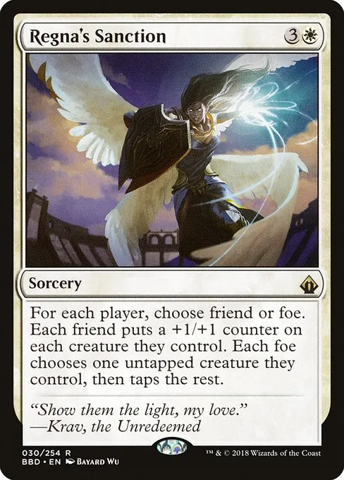 Regna's Sanction · Battlebond 30/256