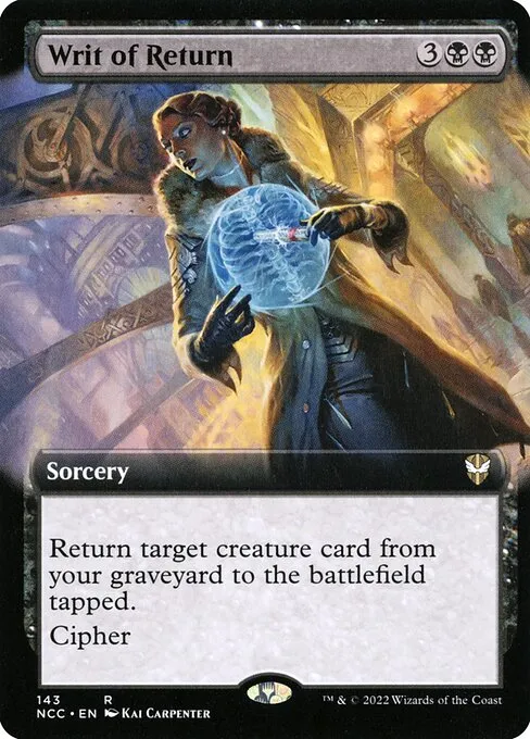 Writ of Return · New Capenna Commander 143/447