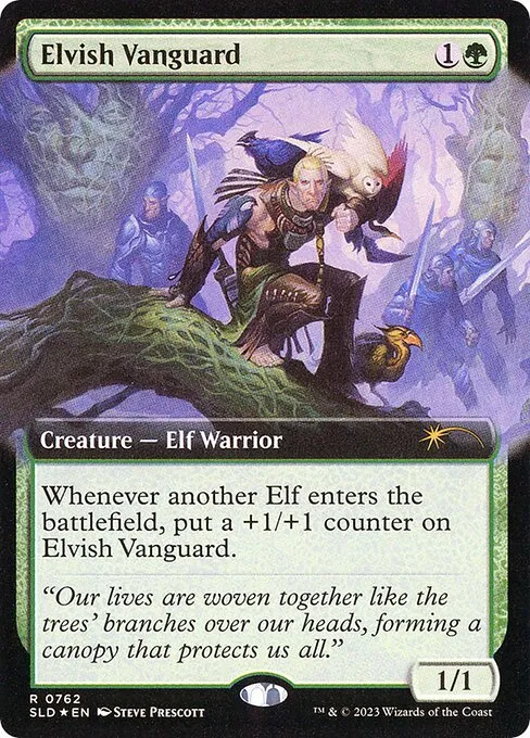 Elvish Vanguard · Secret Lair Drop 762/2547