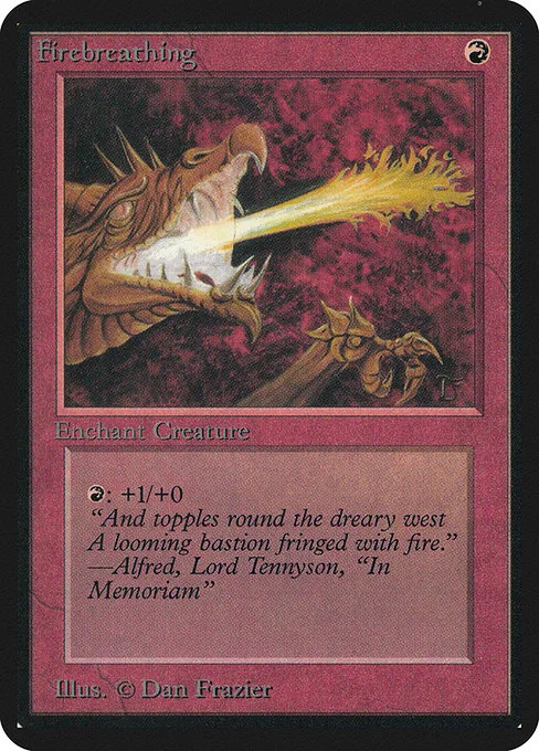 Firebreathing · Limited Edition Alpha 150/295