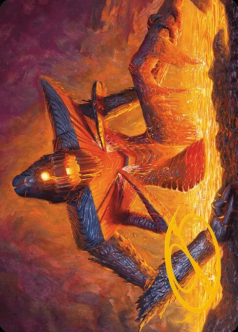 Molten Gatekeeper // Molten Gatekeeper · Modern Horizons 3 Art Series 5/54