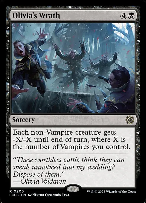 Olivia's Wrath · The Lost Caverns of Ixalan Commander 205/370