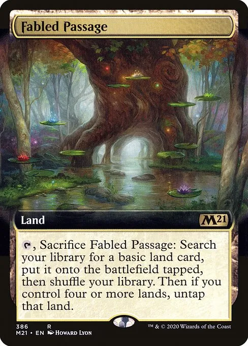 Fabled Passage · Core Set 2021 386/397