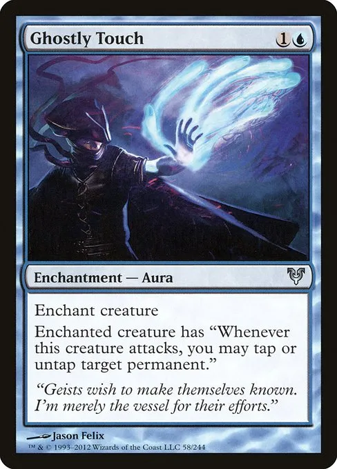 Ghostly Touch · Avacyn Restored 58/244