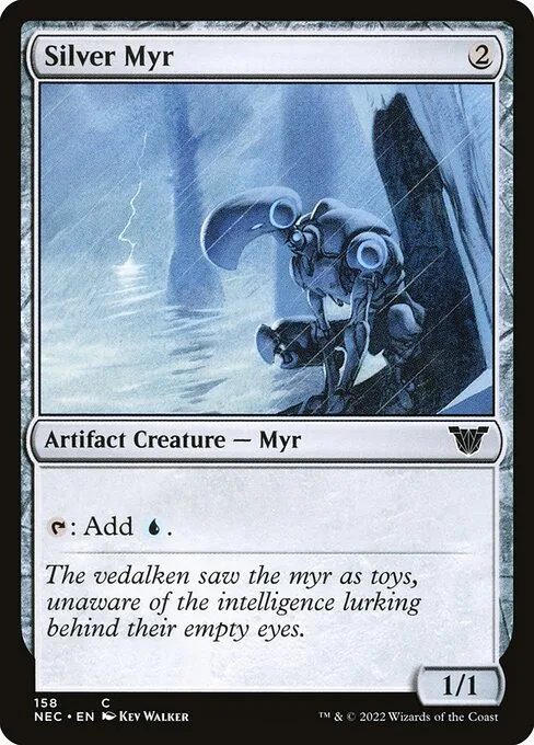 Silver Myr · Neon Dynasty Commander 158/179