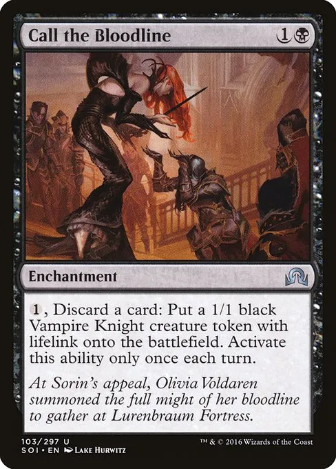 Call the Bloodline · Shadows over Innistrad 103/302
