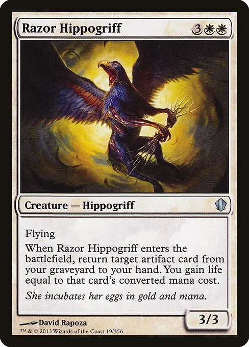 Razor Hippogriff · Commander 2013 19/356