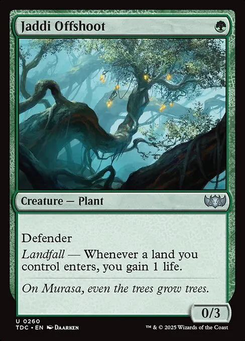 Jaddi Offshoot · Tarkir: Dragonstorm Commander 260/413