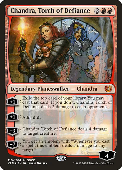 Chandra, Torch of Defiance · San Diego Comic-Con 2018 110/5