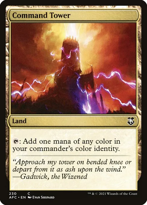 Command Tower · Forgotten Realms Commander 230/331