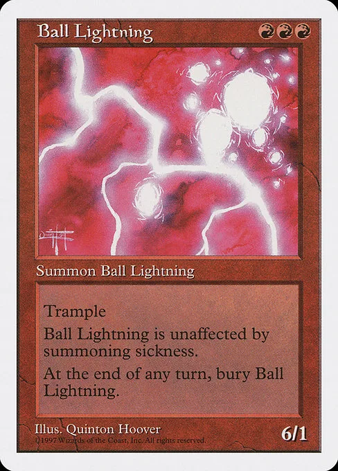 Ball Lightning · Fifth Edition 210/460