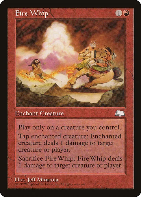 Fire Whip · Weatherlight 100/167