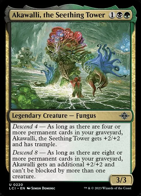 Akawalli, the Seething Tower · The Lost Caverns of Ixalan 220/416
