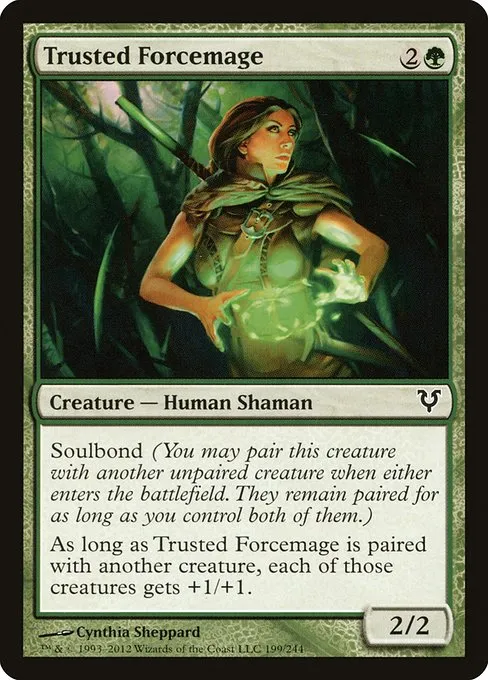 Trusted Forcemage · Avacyn Restored 199/244