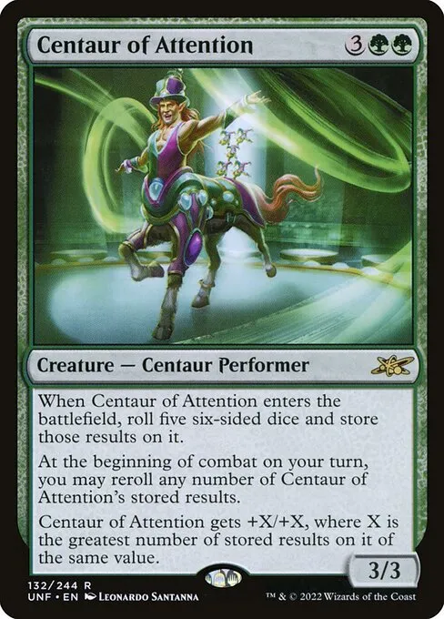 Centaur of Attention · Unfinity 132/639