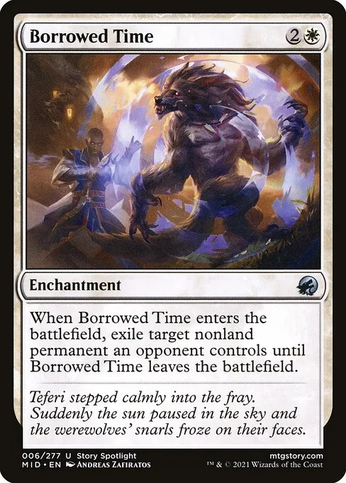Borrowed Time · Innistrad: Midnight Hunt 6/399