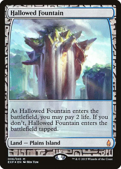 Hallowed Fountain · Zendikar Expeditions 6/45
