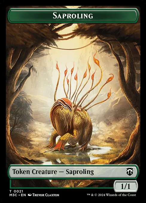 Saproling · Modern Horizons 3 Commander Tokens 21/28