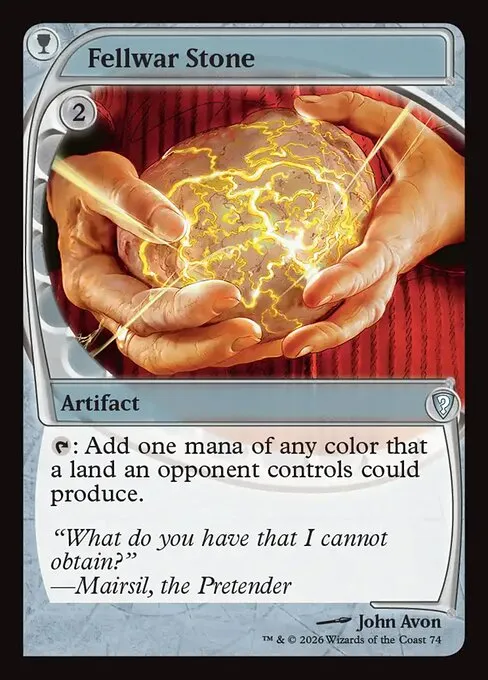 Fellwar Stone · Mystery Booster: Commander Edition 74/2