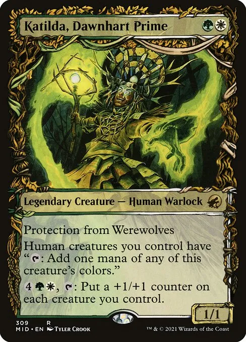 Katilda, Dawnhart Prime · Innistrad: Midnight Hunt 309/399