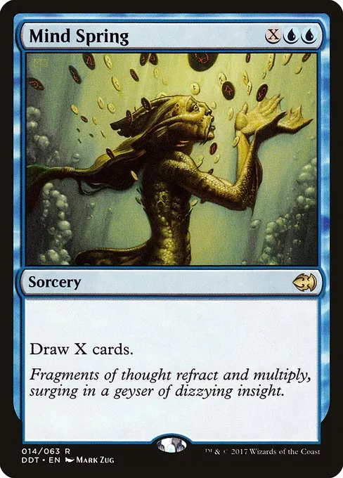 Mind Spring · Duel Decks: Merfolk vs. Goblins 14/63