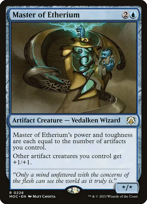 Master of Etherium · March of the Machine Commander 226/450