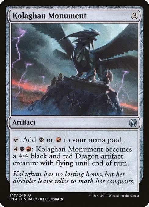 Kolaghan Monument · Iconic Masters 217/249