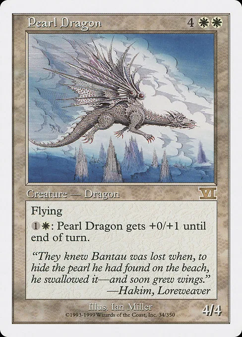 Pearl Dragon · Classic Sixth Edition 34/351