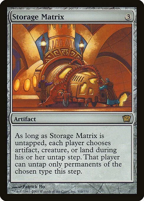 Storage Matrix · Ninth Edition 310★/710