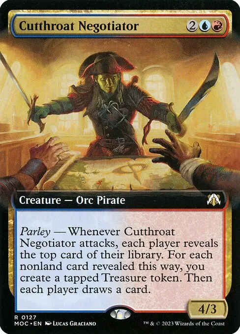 Cutthroat Negotiator · March of the Machine Commander 127/450