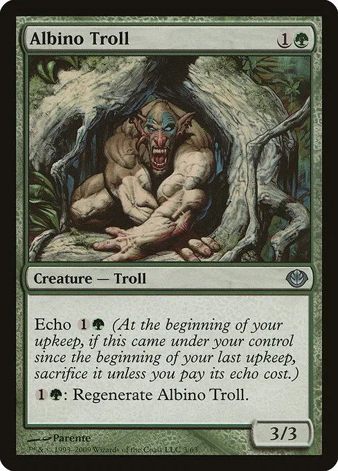 Albino Troll · Duel Decks: Garruk vs. Liliana 3/63