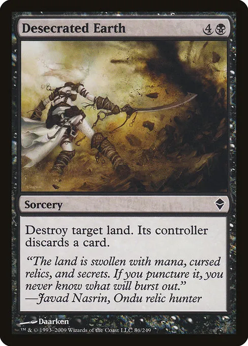 Desecrated Earth · Zendikar 86/269