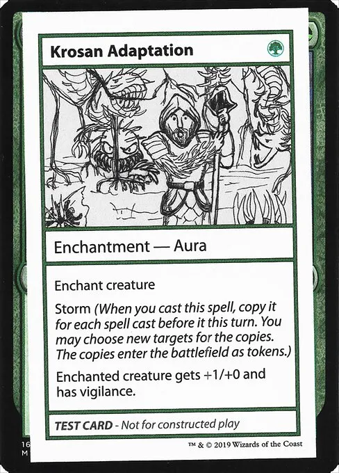 Krosan Adaptation · Mystery Booster Playtest Cards 2021 80/121