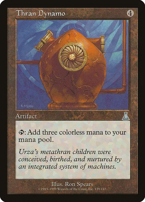 Thran Dynamo · Urza's Destiny 139/143