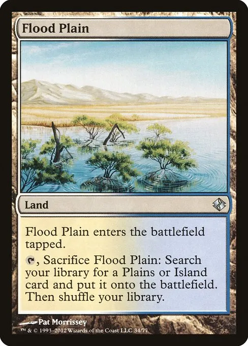 Flood Plain · Duel Decks: Venser vs. Koth 34/77