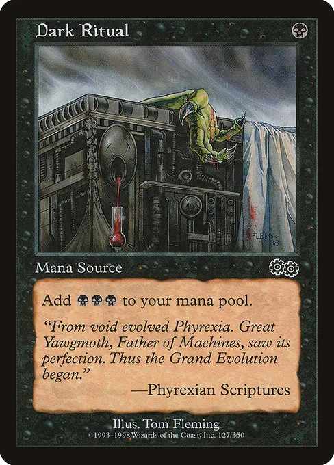 Dark Ritual · Urza's Saga 127/357