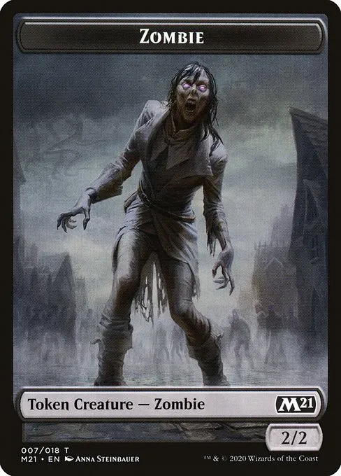 Zombie · Core Set 2021 Tokens 7/20
