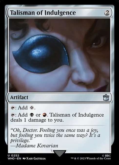 Talisman of Indulgence · Doctor Who 252/1178