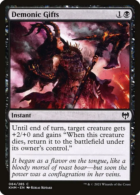 Demonic Gifts · Kaldheim 84/425