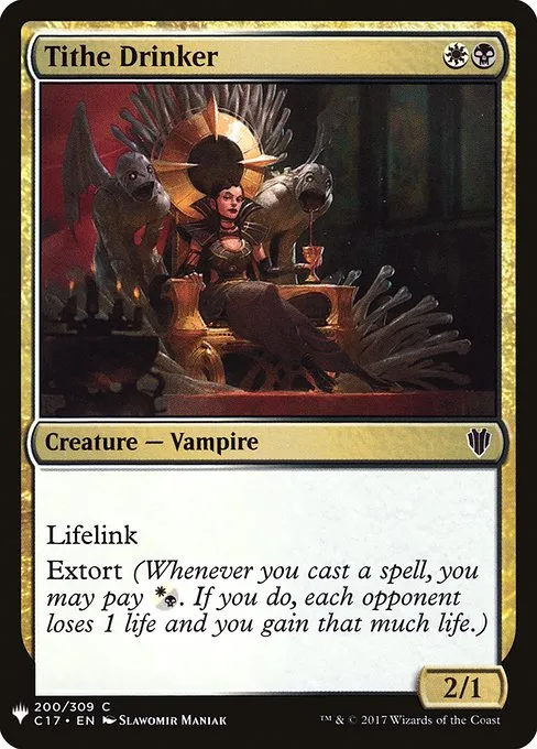 Tithe Drinker · The List C17-200/5050