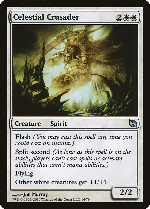 Celestial Crusader · Duel Decks: Elspeth vs. Tezzeret 14/79