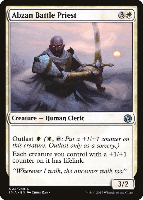 Abzan Battle Priest · Iconic Masters 2/249
